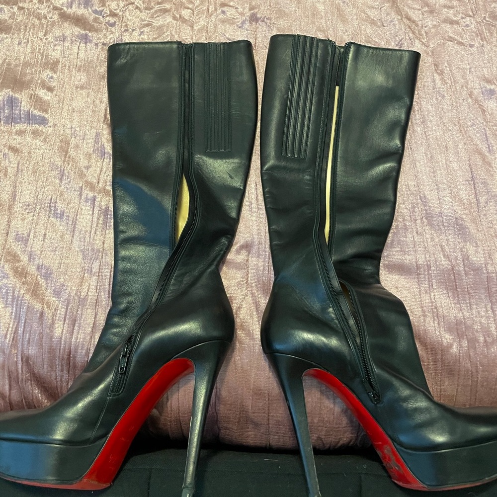 Christian Louboutin Black Bianca Botta 40 - Picture 5 of 16